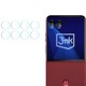 Set 4x Sticla camera foto 3mk Lens Protection pentru Motorola Razr 60 Ultra, transparenta