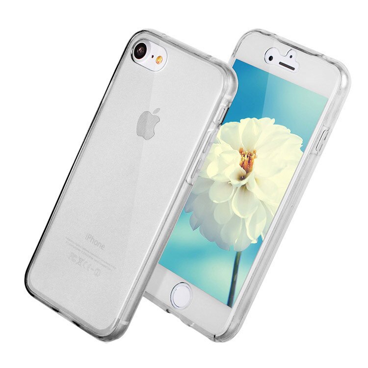 Husa Full TPU 360° (fata + spate) pentru Apple iPhone X, gri