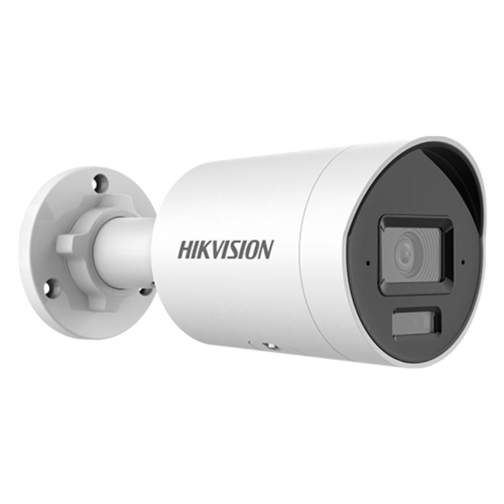 IP камера 8MP, AcuSense, 2.8mm обектив, IR 40m, WL 40m, Audio, Audio Alarm+Strobe - HIKVISION DS-2CD2083G2-LI2U-SL-2.8mm