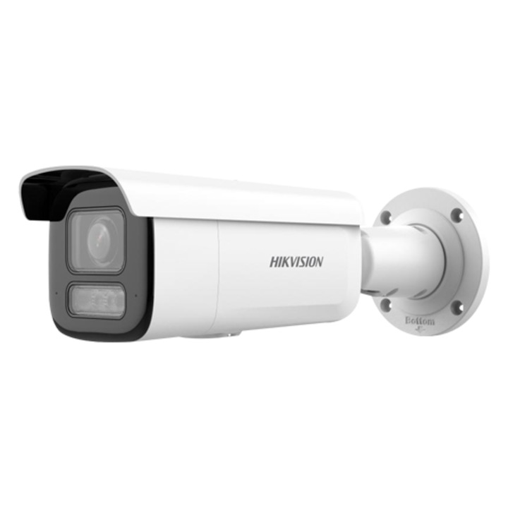 IP камера 4MP HIKVISION, AcuSense, обектив VF 2.8-12mm, IR 60m, WL 60m, Audio, Alarm Audio+Strobe, IK10 - DS-2CD2643G2-LIZS2U-SL(2.8-12mm)