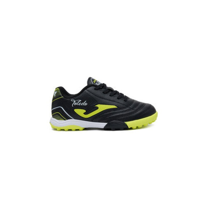 Ghete de fotbal unisex Joma, 304911682, Piele ecologica, Negru, Negru