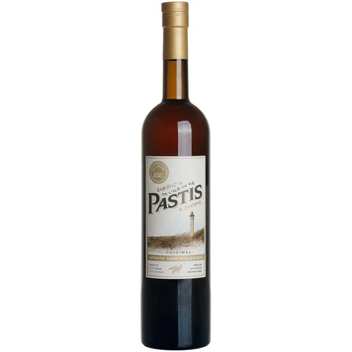 Aperitiv Pastis De L'ile De Re Organic, 45%, 0.7l