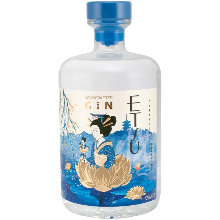 Gin Etsu, 43%, 0.7l + Cutie