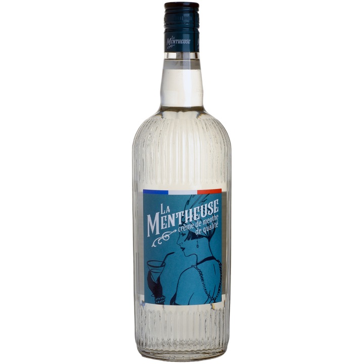 Lichior La Mentheuse Crema De Menta, 15%, 1l