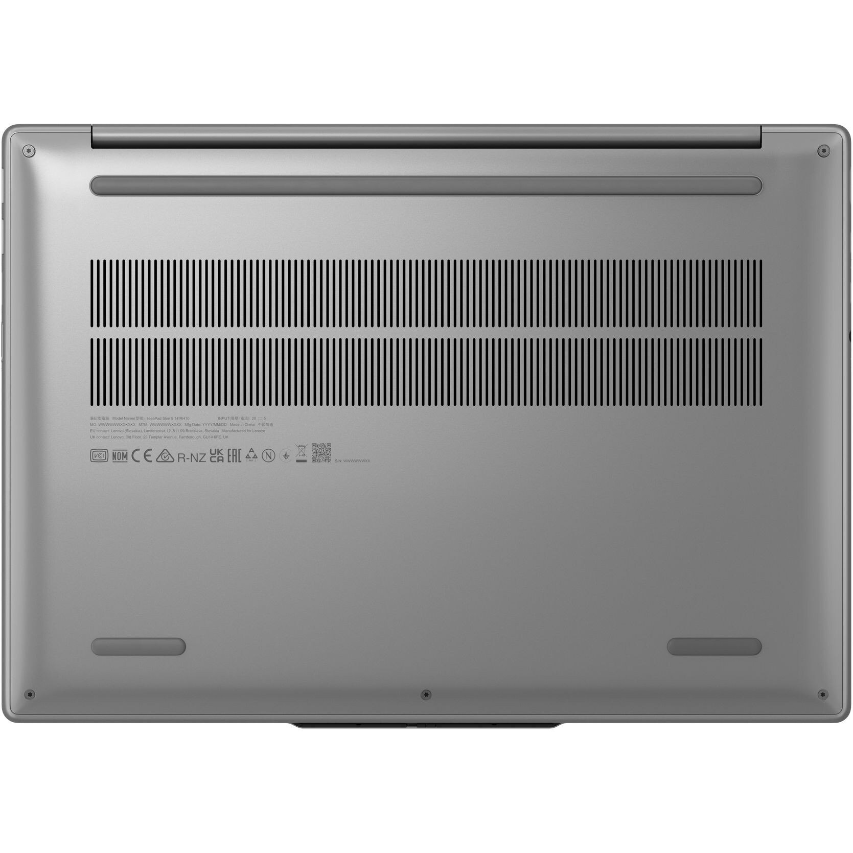 Laptop Lenovo IdeaPad Slim 5 14AHP10, 83HV002NBM, 14", AMD Ryzen 7 8845HS (8-core), AMD Radeon 780M, 32GB 5600MHz (2x16GB) DDR5, Gri