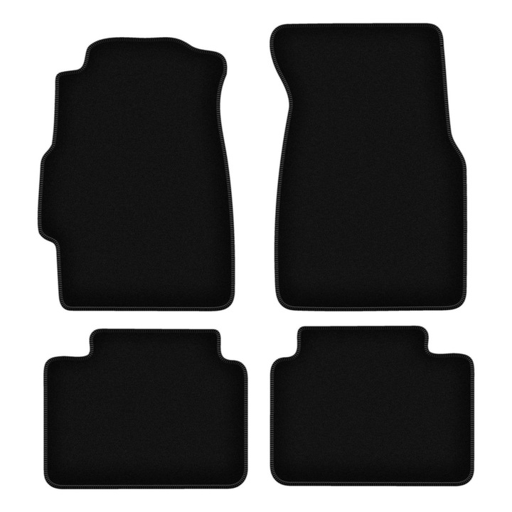 BASIC autószőnyeg készlet, 4 db, autószőnyeg, ehhez:: Honda Civic VI (1995-2001) fekete szedán