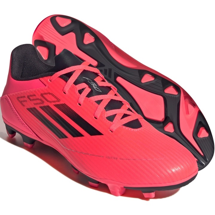 Pantofi sport Adidas F50 Club pentru barbati, Negru/Roz