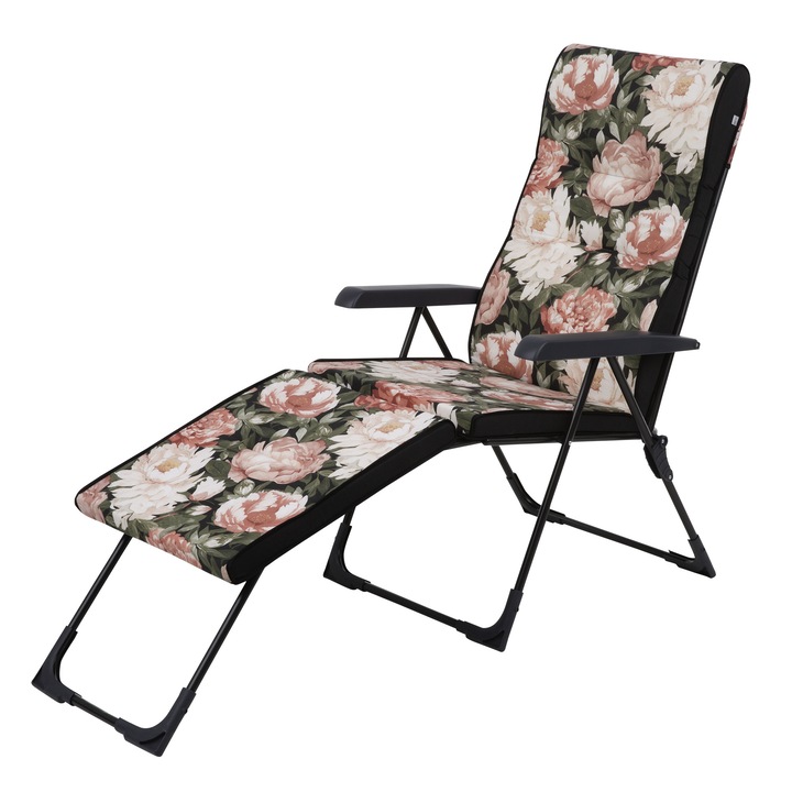 Patio Santander Basic 2 az 1-ben nyugágy bazsarózsa