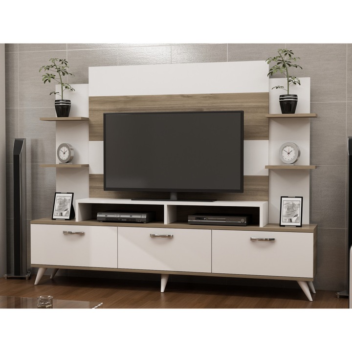 Comoda TV, C1TV-0039, Nuc, 180x30x143 cm