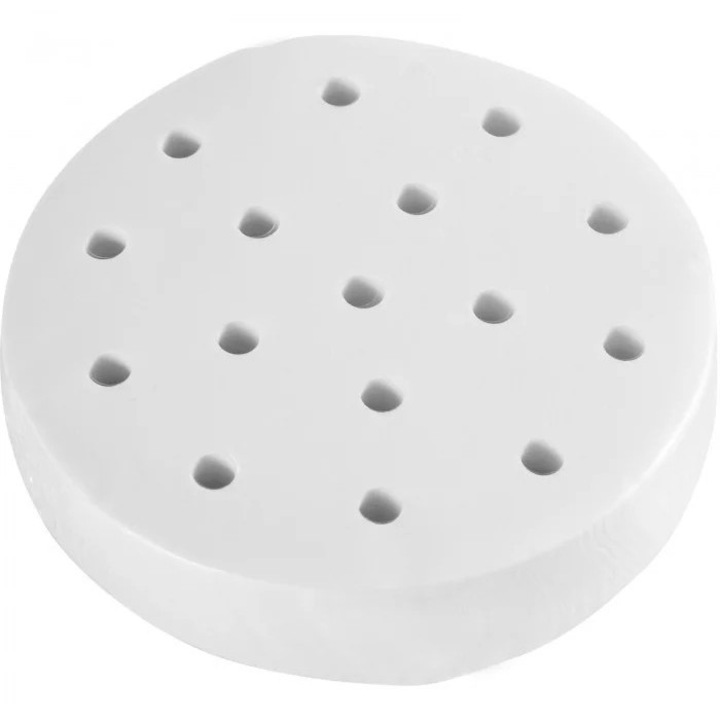 Discuri hartie siliconata perforata 100 mm pentru hamburgeri (500buc)