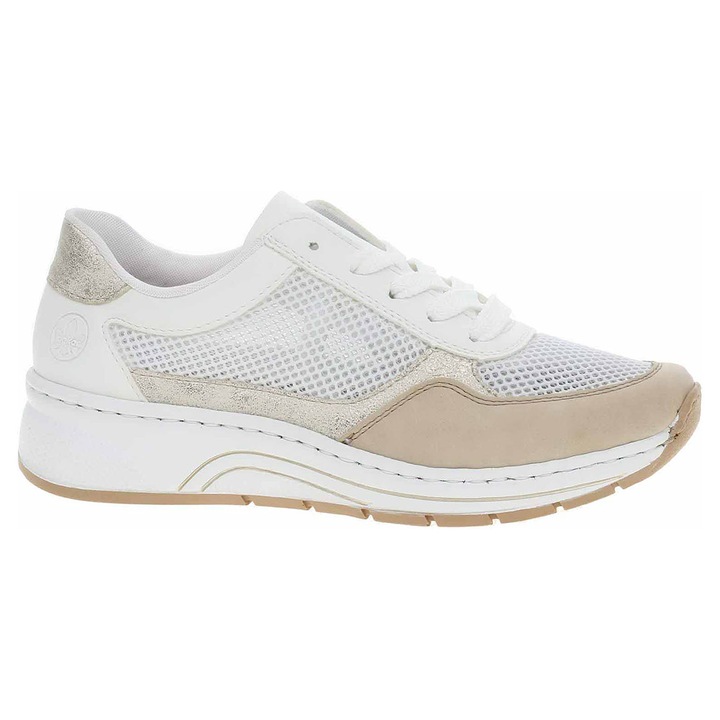 Tenisi dama Rieker N6503-80, alb, Alb