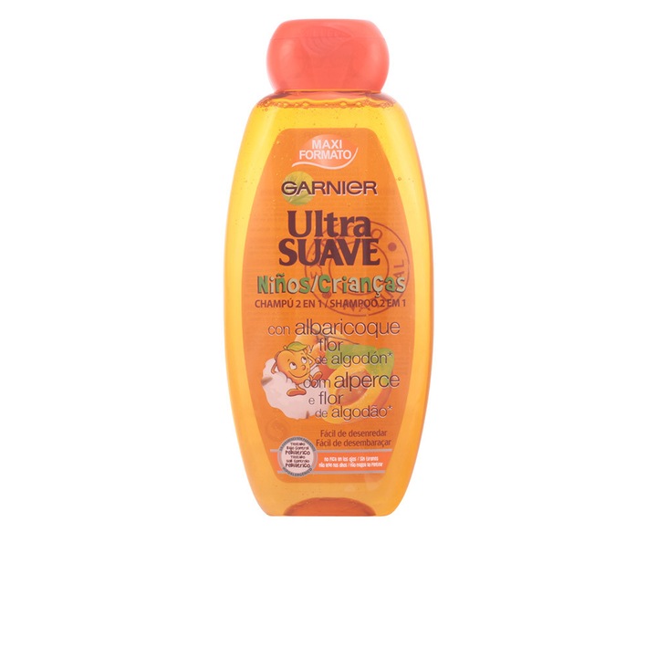 Sampon pentru copii Garnier Ultra Gentle, 400ml, cu piersici
