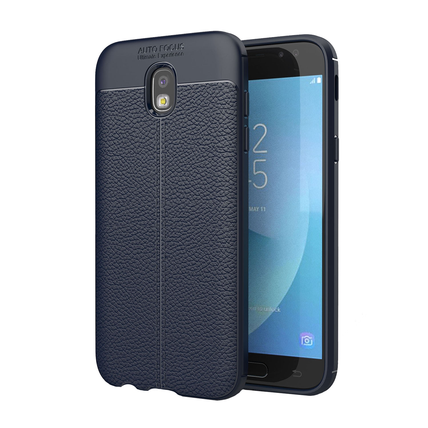 Capac de protectie i-Zore AIR pentru Samsung J7 2017 (J730), TPU moale, albastru