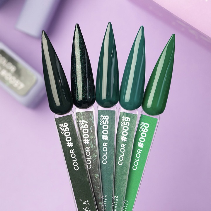 Lack de unghii gel DNKa 0056 fir green 12 ml