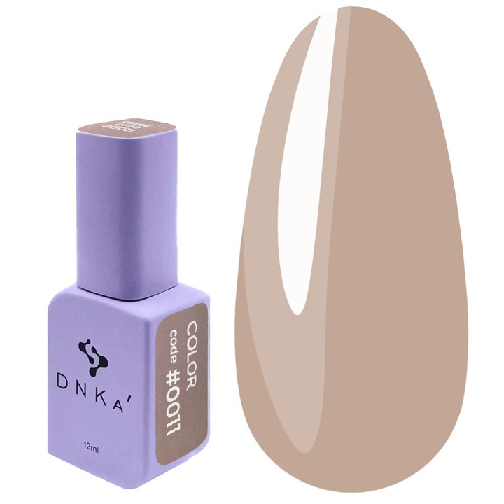 Lack de unghii gel DNKa 0011 cappuccino 12 ml