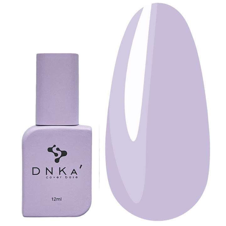 Baza pentru unghii DNKa 023 violet deschis, 12 ml