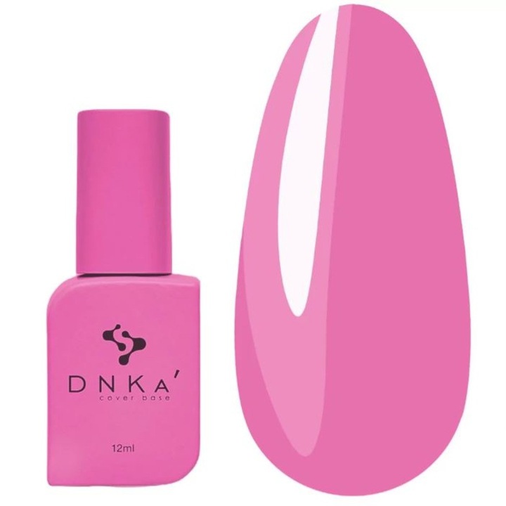 Baza pentru unghii DNKa 025 roz stralucitor, 12 ml