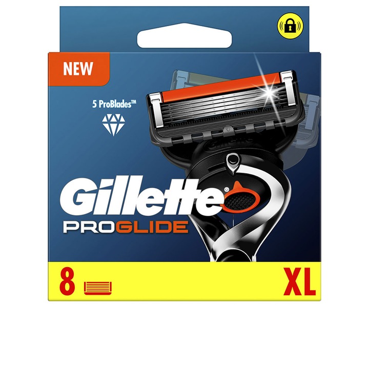 Set 8 rezerve pentru aparat de ras FUSION PROGLIDE, Gillette