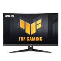 Monitor Gaming Fast VA LED ASUS 31.5" VG32WQ3B, QHD (2560 x 1440), HDMI, DisplayPort, Ecran curbat, Boxe, 180 Hz, 0.5 ms (Negru)