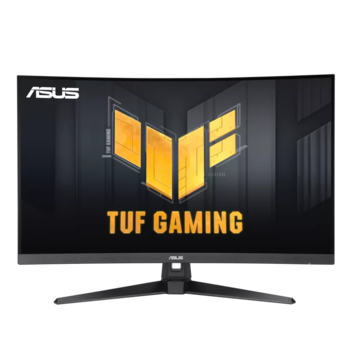 Monitor Gaming Fast VA LED ASUS 31.5" VG32WQ3B, QHD (2560 x 1440), HDMI, DisplayPort, Ecran curbat, Boxe, 180 Hz, 0.5 ms (Negru)