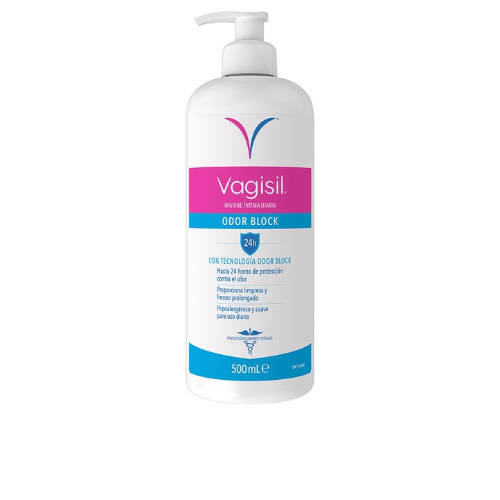 Gel igiena intima Vagisil 500 ml, cu extract de aloe, ulei de arbore de ceai