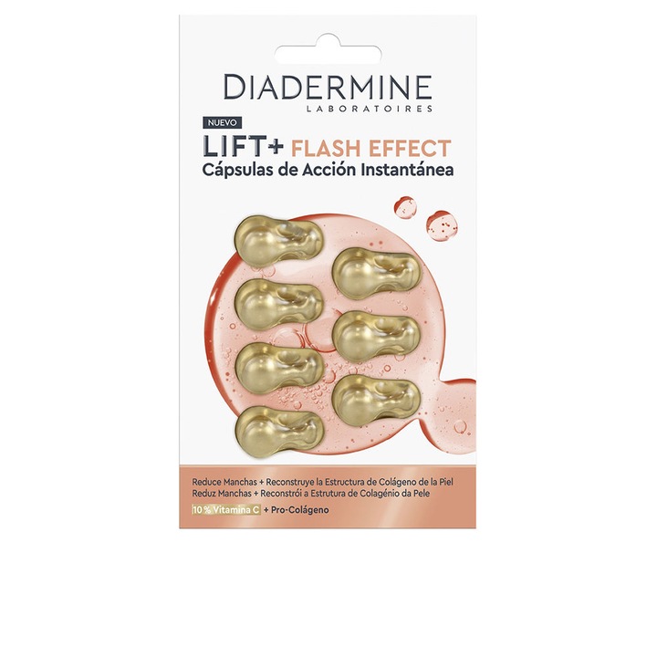 Capsule LIFT + FLASH EFFECT VITAMIN C + PRO-COLAGEN, Diadermine