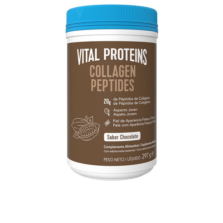 Proteine, VITAL PROTEINS, COLLAGEN PEPTIDES, ciocolata, 297 gr