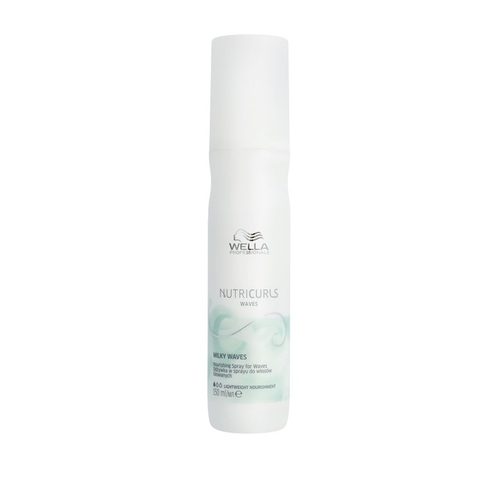 Spray nutritiv pentru bucle Wella Professionals NUTRICURLS Milky Waves 150 ml