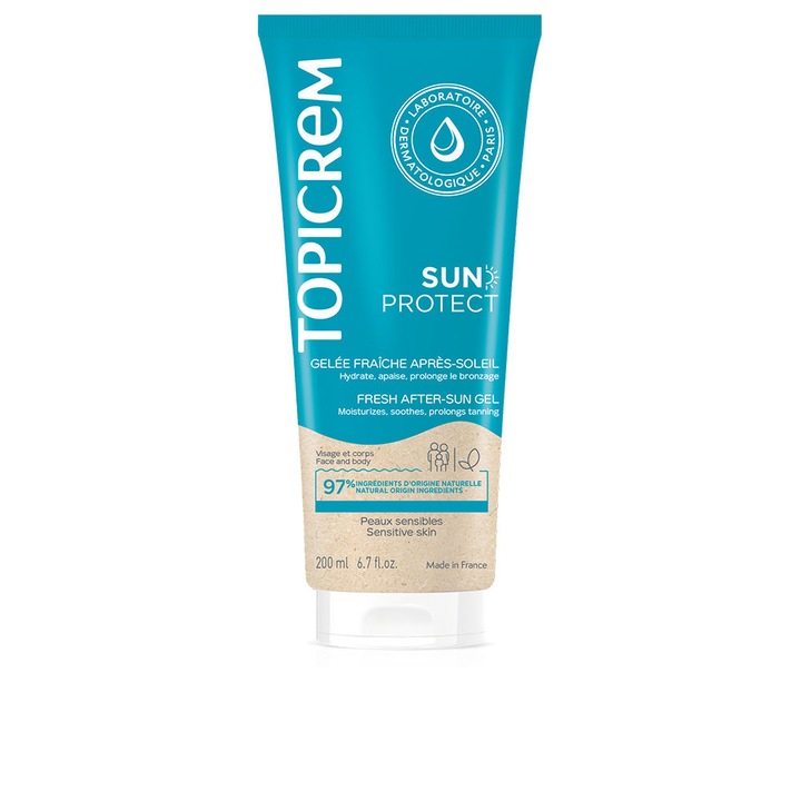 Gel dupa plaja, Topicrem, 200 ml