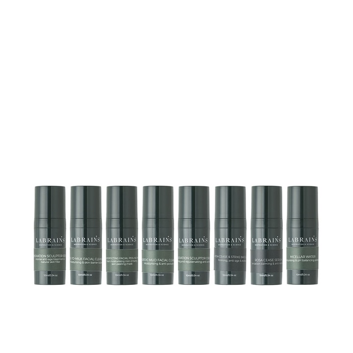 Set creme de fata Labrains, pentru piele afectata de rozacee, 8 buc