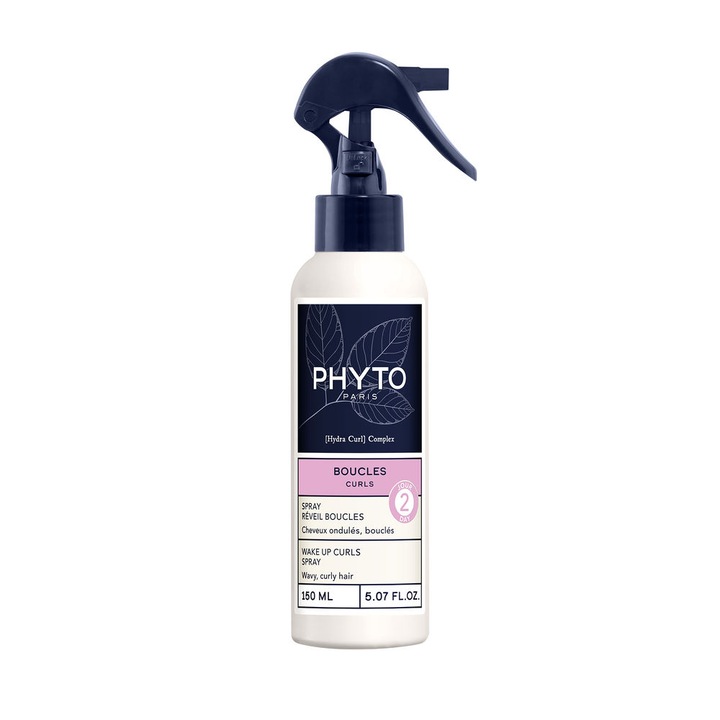 Spray pentru definirea buclelor, PHYTO, 150 ml, cu ingrediente naturale