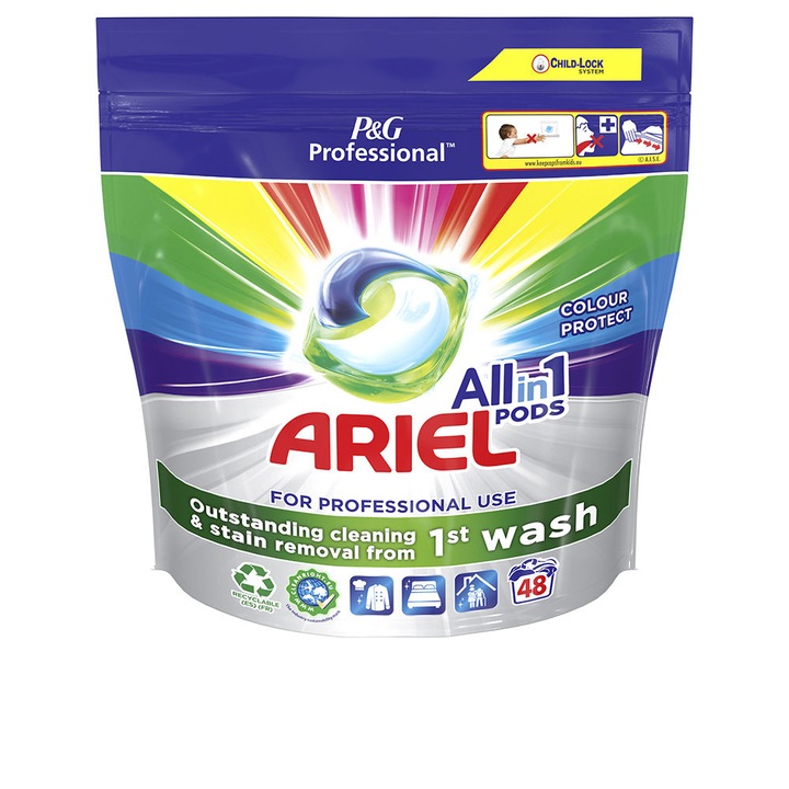 Ariel PODS PROFESSIONAL COLOR mosószer, 48 kapszula