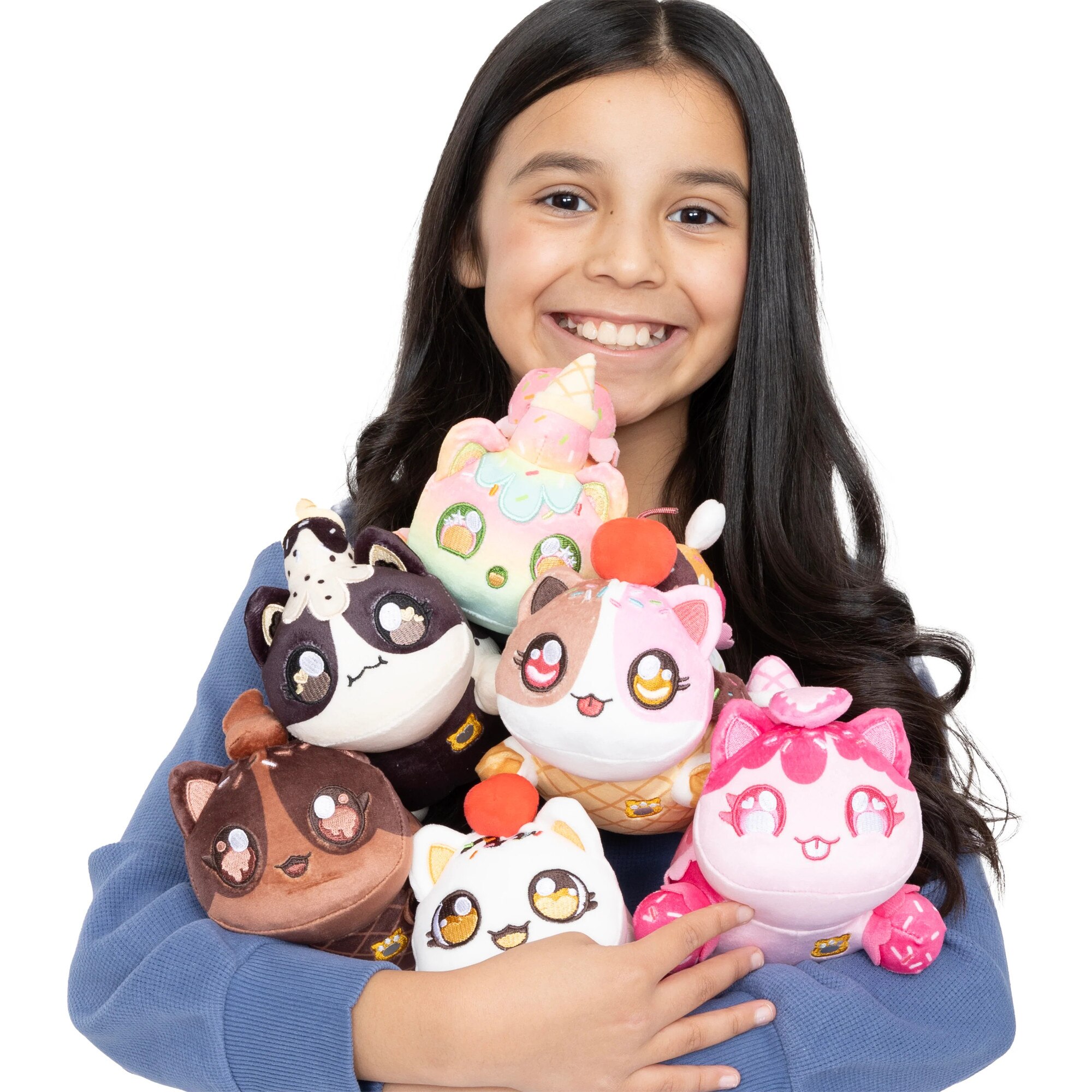maumaumau様 Plus Aphmau 15 cm MeeMeow Mystery Plush Ice Cream Seria Inghetata