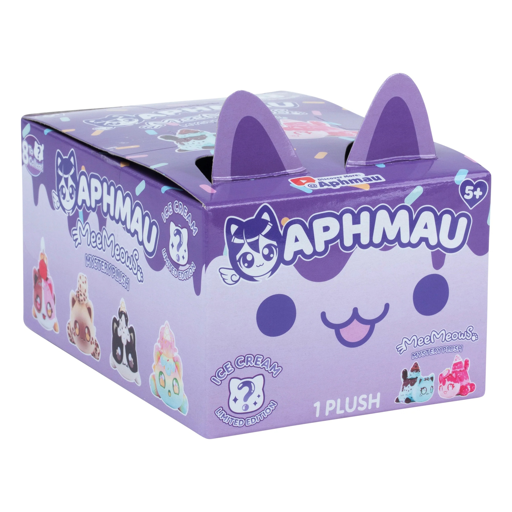 Plus Aphmau 15 cm MeeMeow Mystery Plush Ice Cream Seria Inghetata