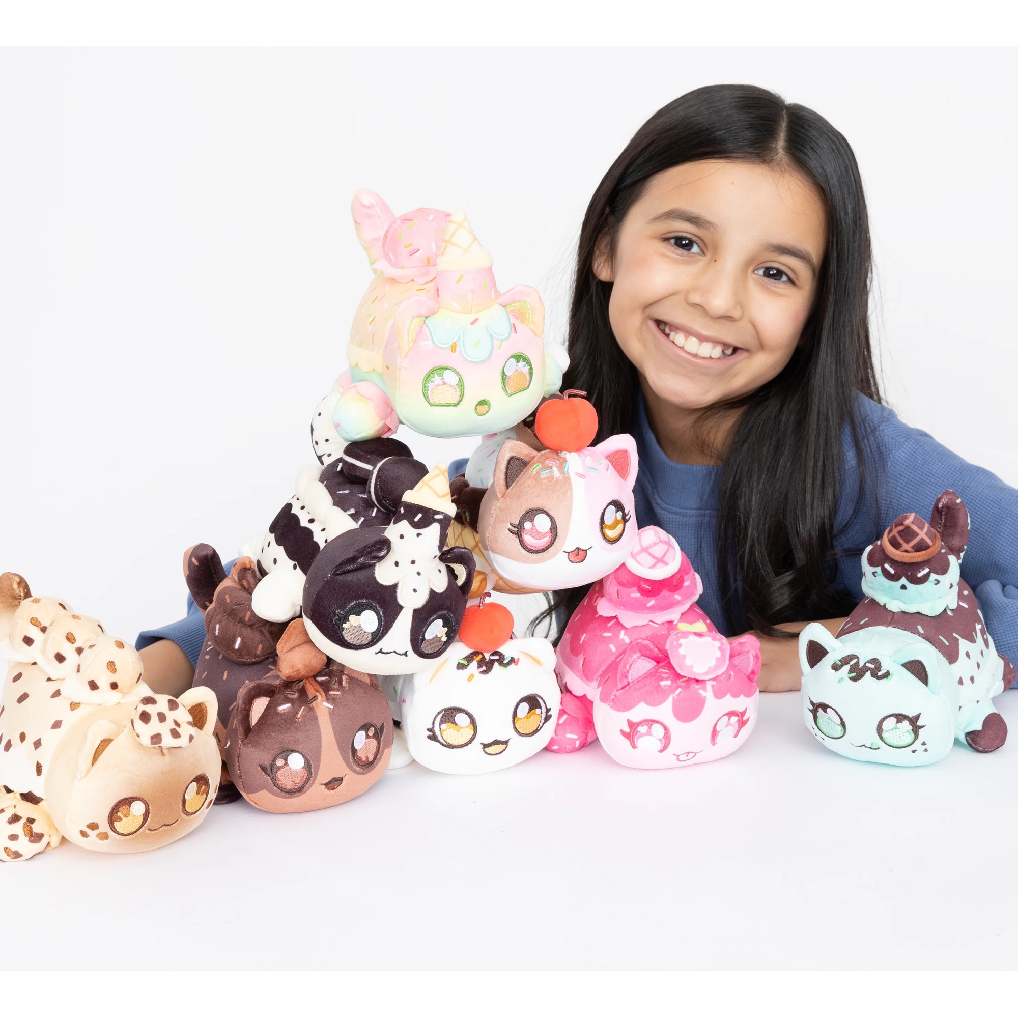maumaumau様 Plus Aphmau 15 cm MeeMeow Mystery Plush Ice Cream Seria Inghetata