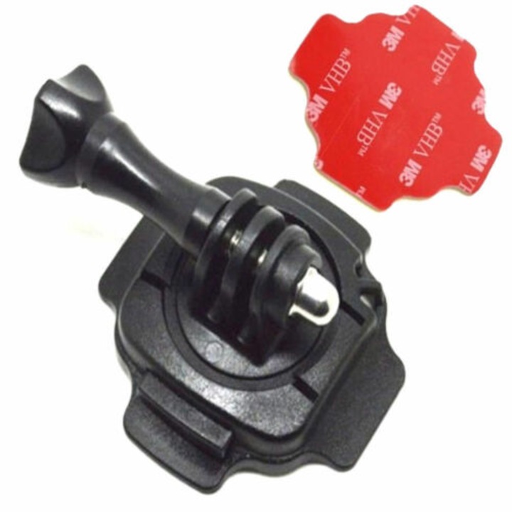 Въртяща се залепваща стойка за извити повърхности - Спортни видеокамери