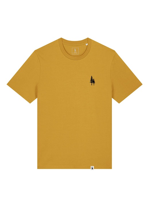 Tricou unisex, logo Empath, Galben inchis