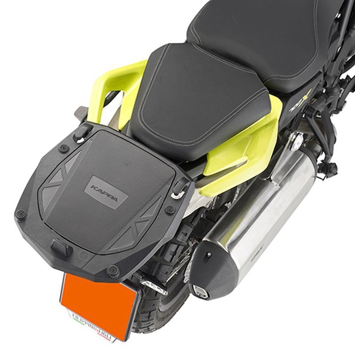 Kappa központi doboztartó, KR8717 modell, Monokey lemezzel, Benelli TRK 702 '23 motorkerékpárhoz