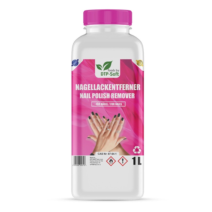 Dizolvant pentru oja unghii DTP-SOFT, 1L