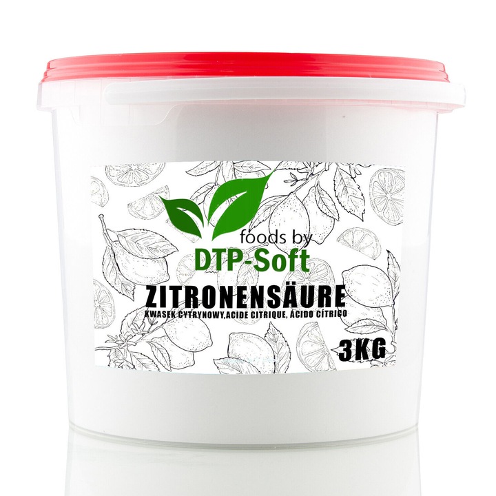 Detergent si detartrant, DTP-SOFT, Acid Citric, 3kg