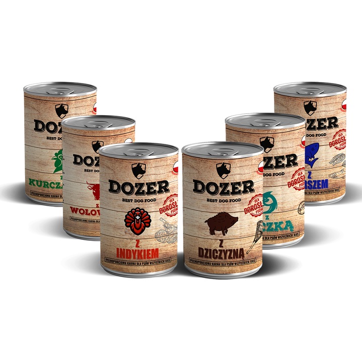 60 x 400 g-os nedves kutyaeledel készlet, marha, bárány, pulyka, vad, tőkehal, csirke, gabonamentes