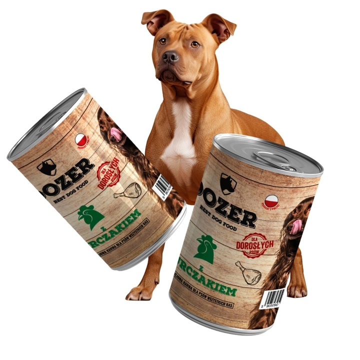 Kutyaeledel, Dózer, prémium, 800g, gabonamentes, 30 adagos készlet