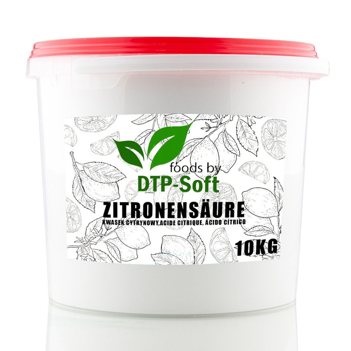 Detergent si detartrant, DTP-SOFT, Acid Citric, 10kg