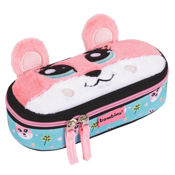 Несесер St.Majewski Neechipat, 1 отделение, 2 ципа, многоцветен, 21x10,5x5,5см