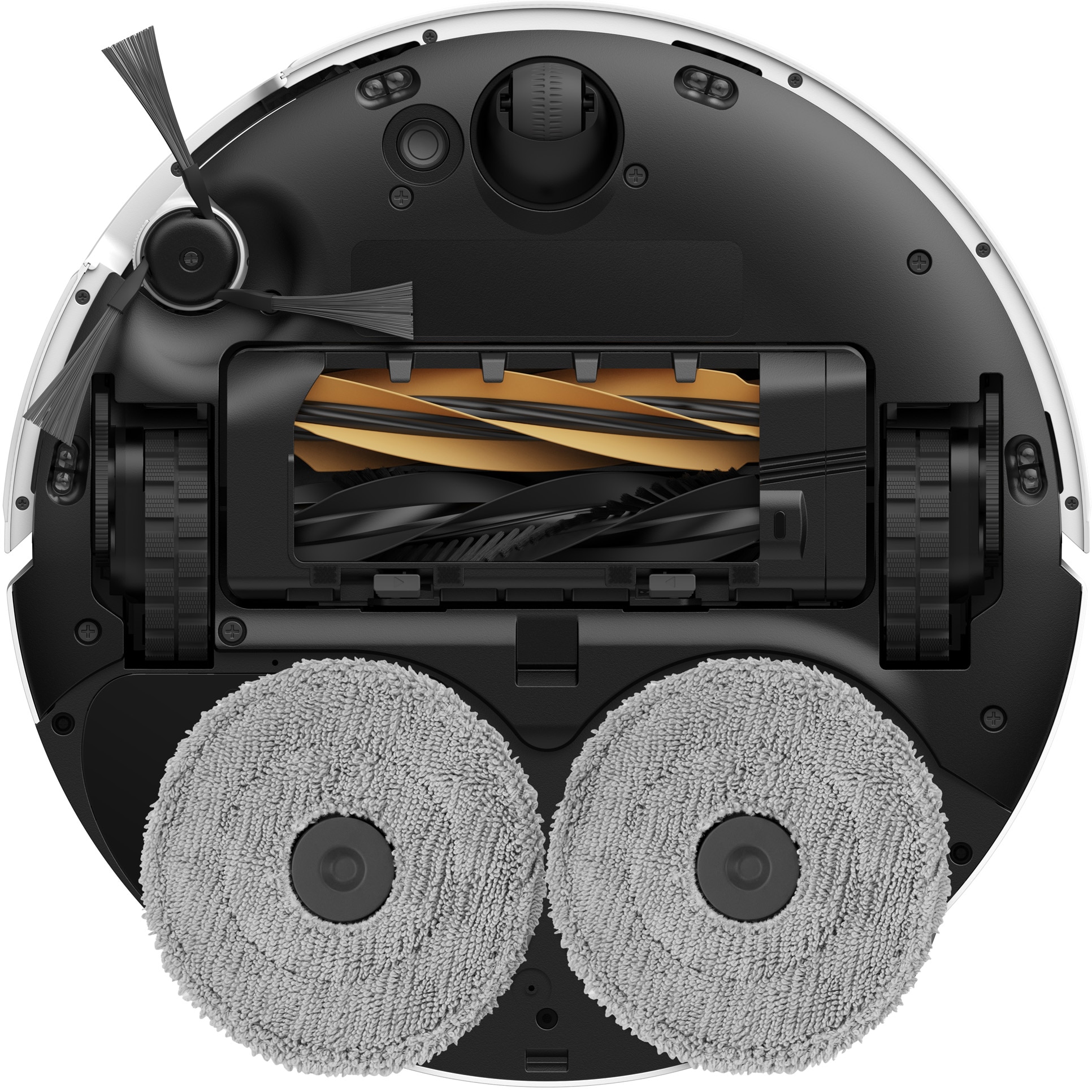 Robot de aspirare cu mop Dreame L50 Pro Ultra RLL84CE, putere de aspirare 19500Pa, detectare AI a obstacolelor și navigare la 360°, depasire obstacol 4CM, baterie 6400mAh, alb