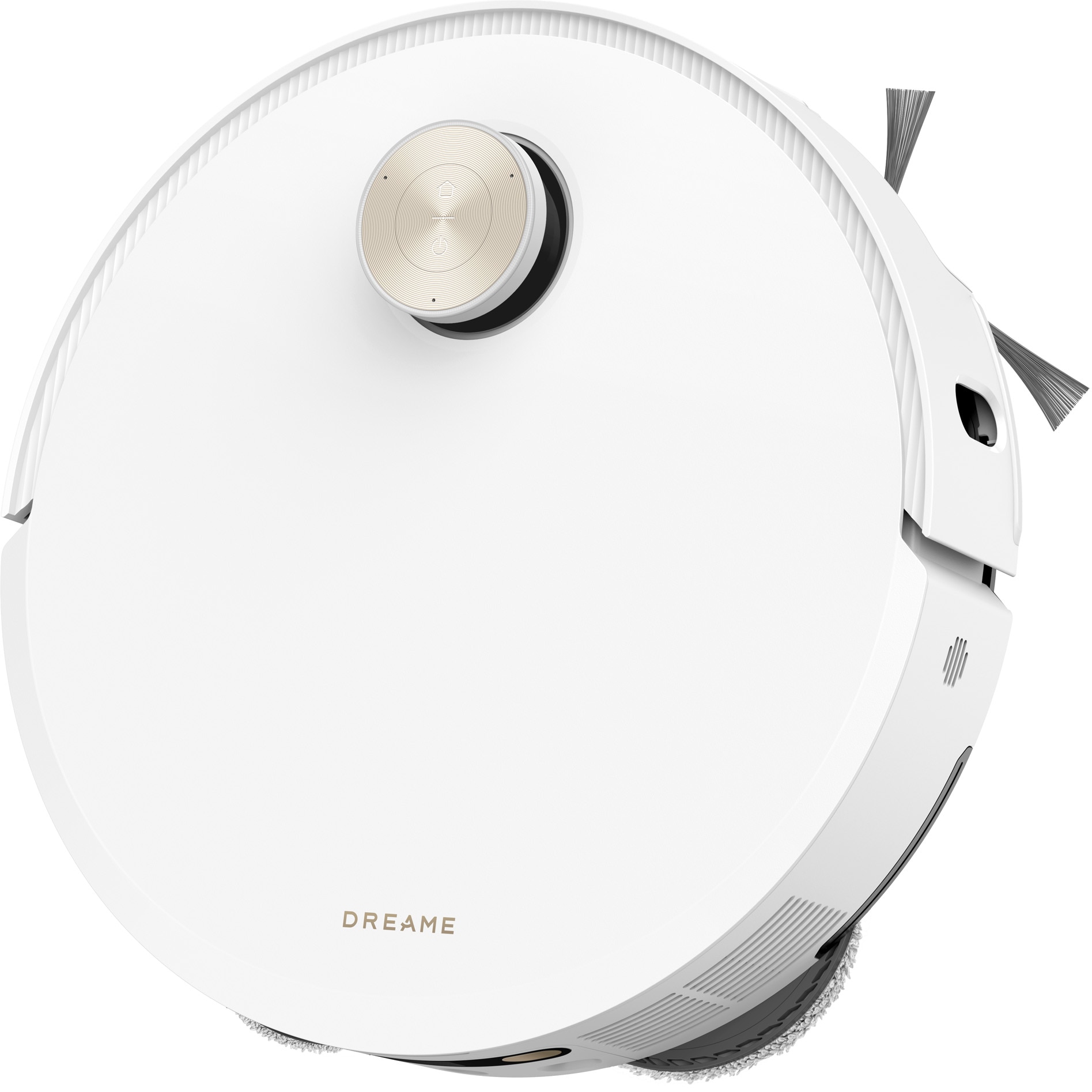 Robot de aspirare cu mop Dreame L50 Pro Ultra RLL84CE, putere de aspirare 19500Pa, detectare AI a obstacolelor și navigare la 360°, depasire obstacol 4CM, baterie 6400mAh, alb