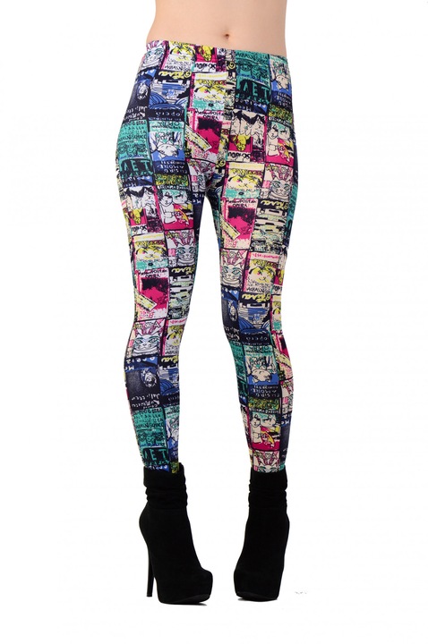 Colanti Imprimeu Benzi Desenate, S237