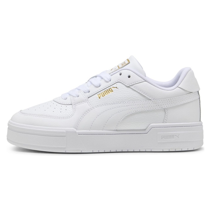 Puma, Pro Classic II bőrsneaker, Fehér, 38.5
