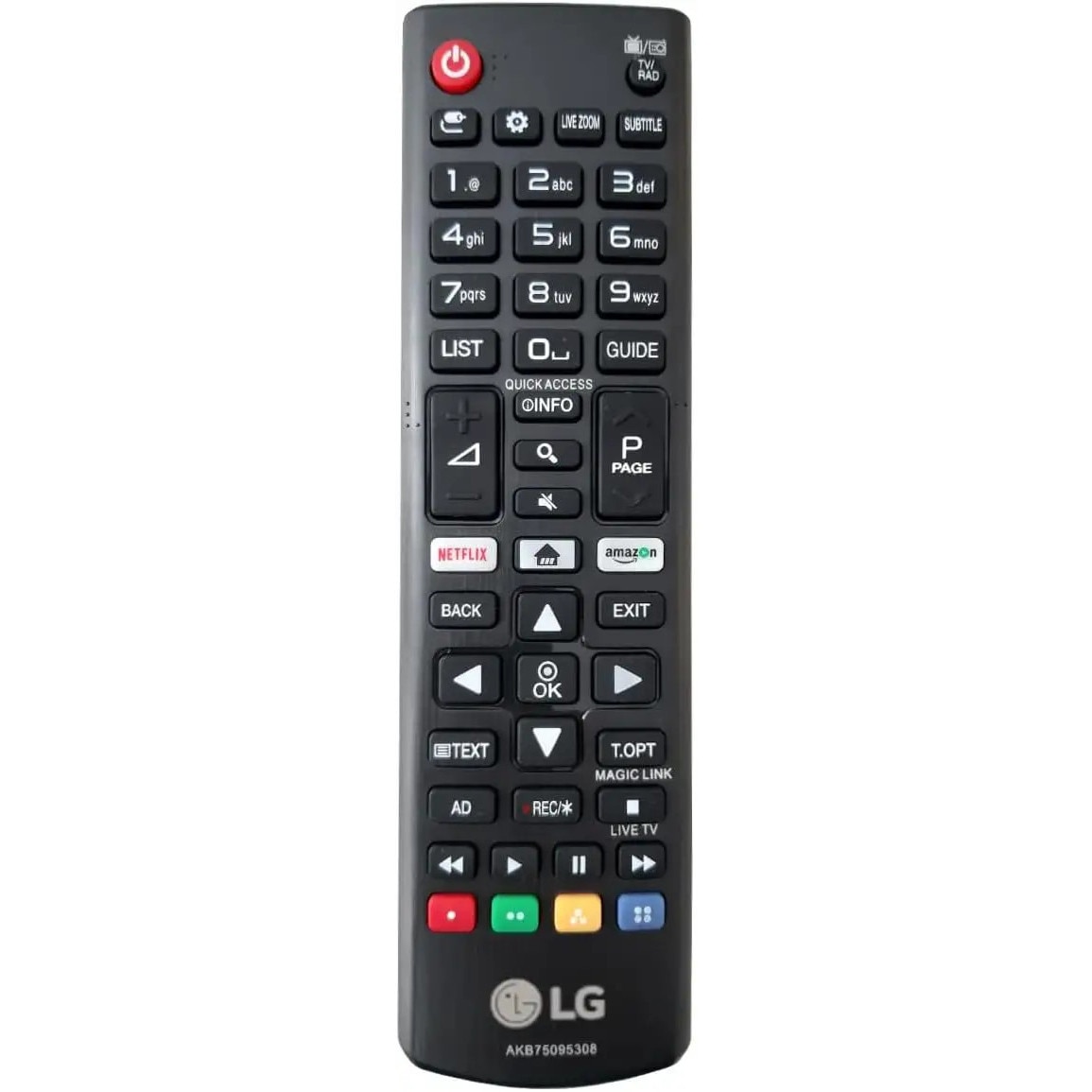 Teleocanda Lg Telecomanda originala, LG, AKB75095308/AKB75375608, Negru - eMAG.ro