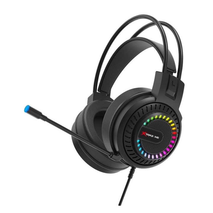 Геймърски слушалки Xtrike ME HP-318, Черен